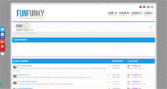 Desktop Screenshot of funfunky.com